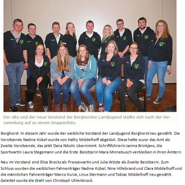 Generalversammlung März 2017