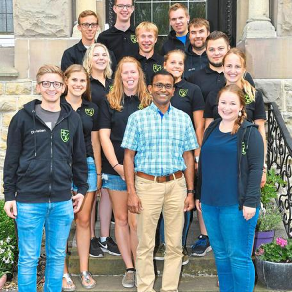 Pastor Philip ist Präses der Landjugend 