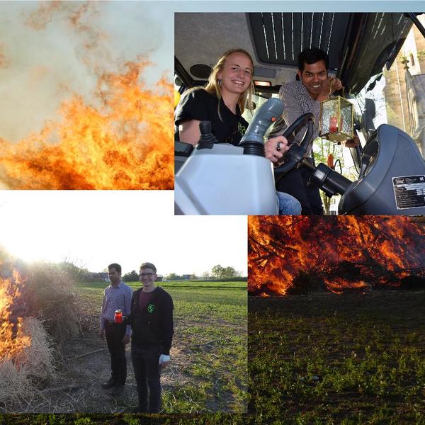 Osterfeuer der Landjugend Borghorst