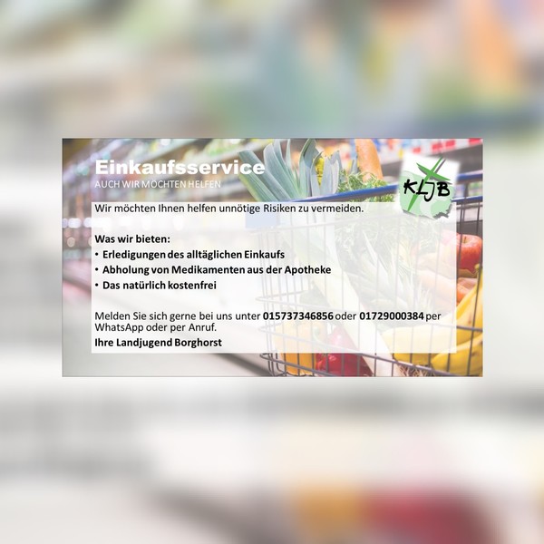 Auch wir wollen helfen! 