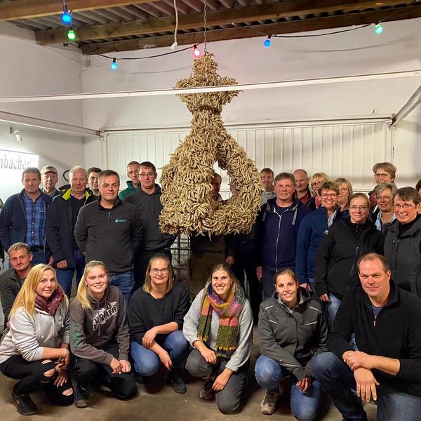 Erntekrone binden 2021