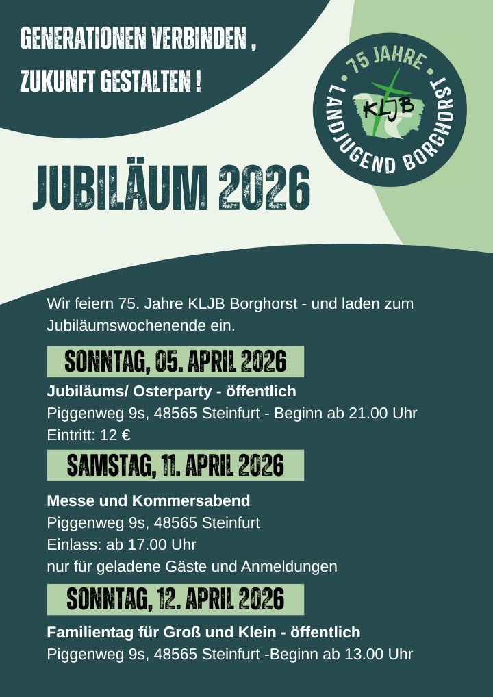 Jubiläum 2026
